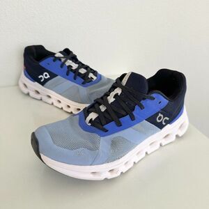 ON Running Cloud Cloudrunner Chambray Blue Midnight Running Shoes Women's Size 8